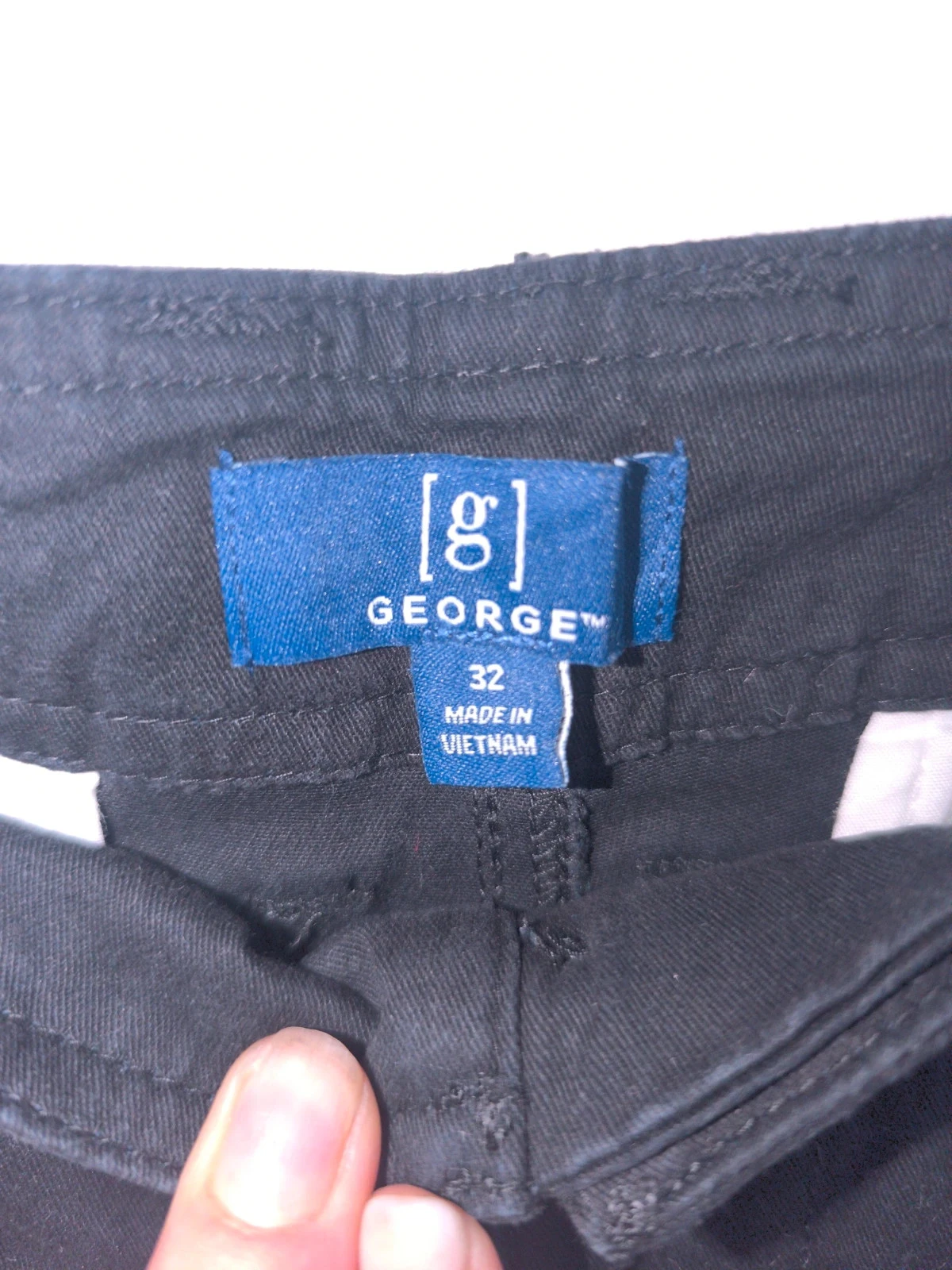 Short cargo homme George W32 noir - Taille 42 FR – photo 3
